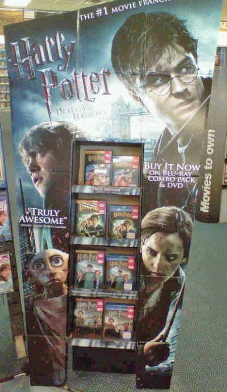 Harry Potter Blockbuster Lug Display