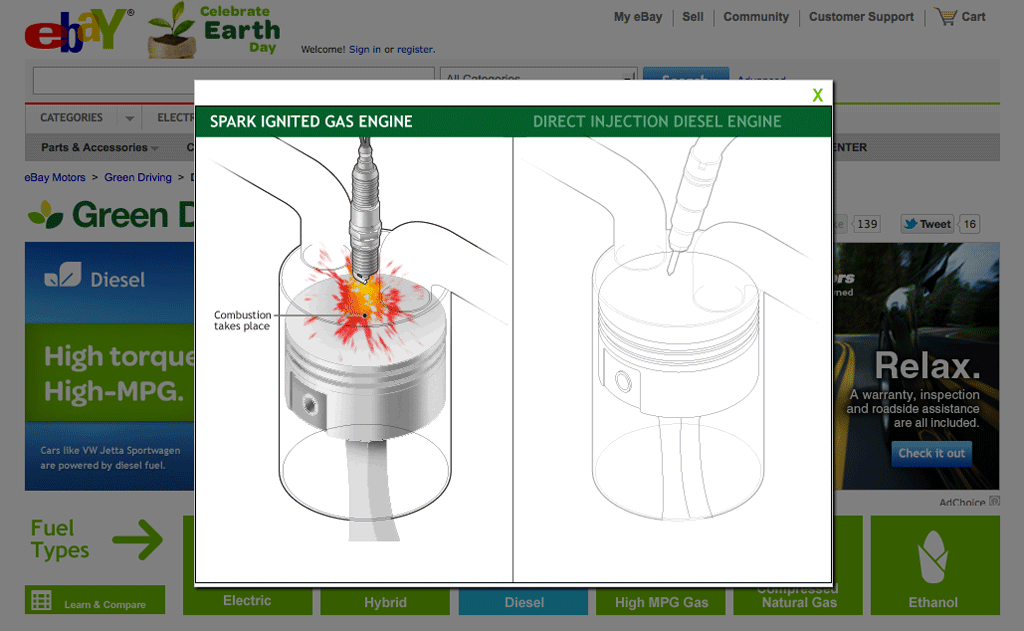 Direct Injection Diesel Engine