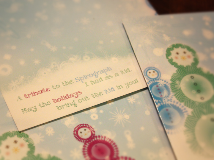 Christmas Card - Back