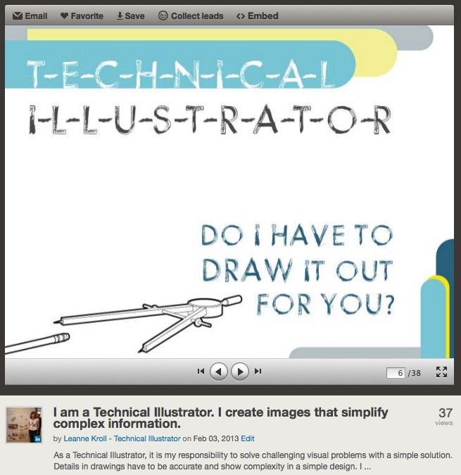 Slideshare - I am a Technical Illustrator